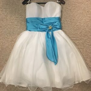 Hannah S White full cocktail dress!